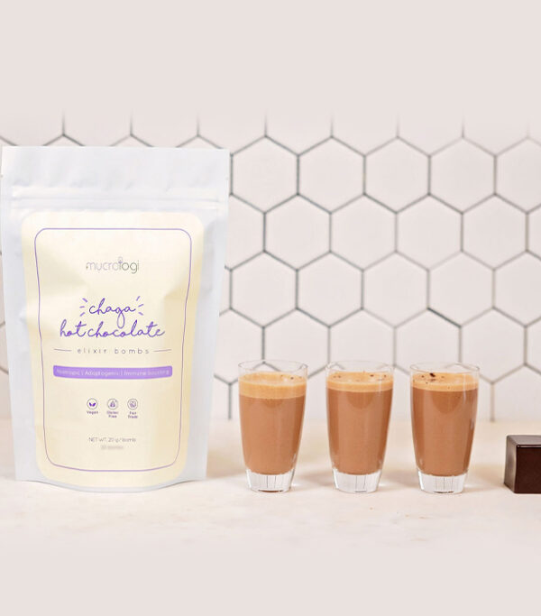 Elixir Bombs Chaga Hot Chocolate